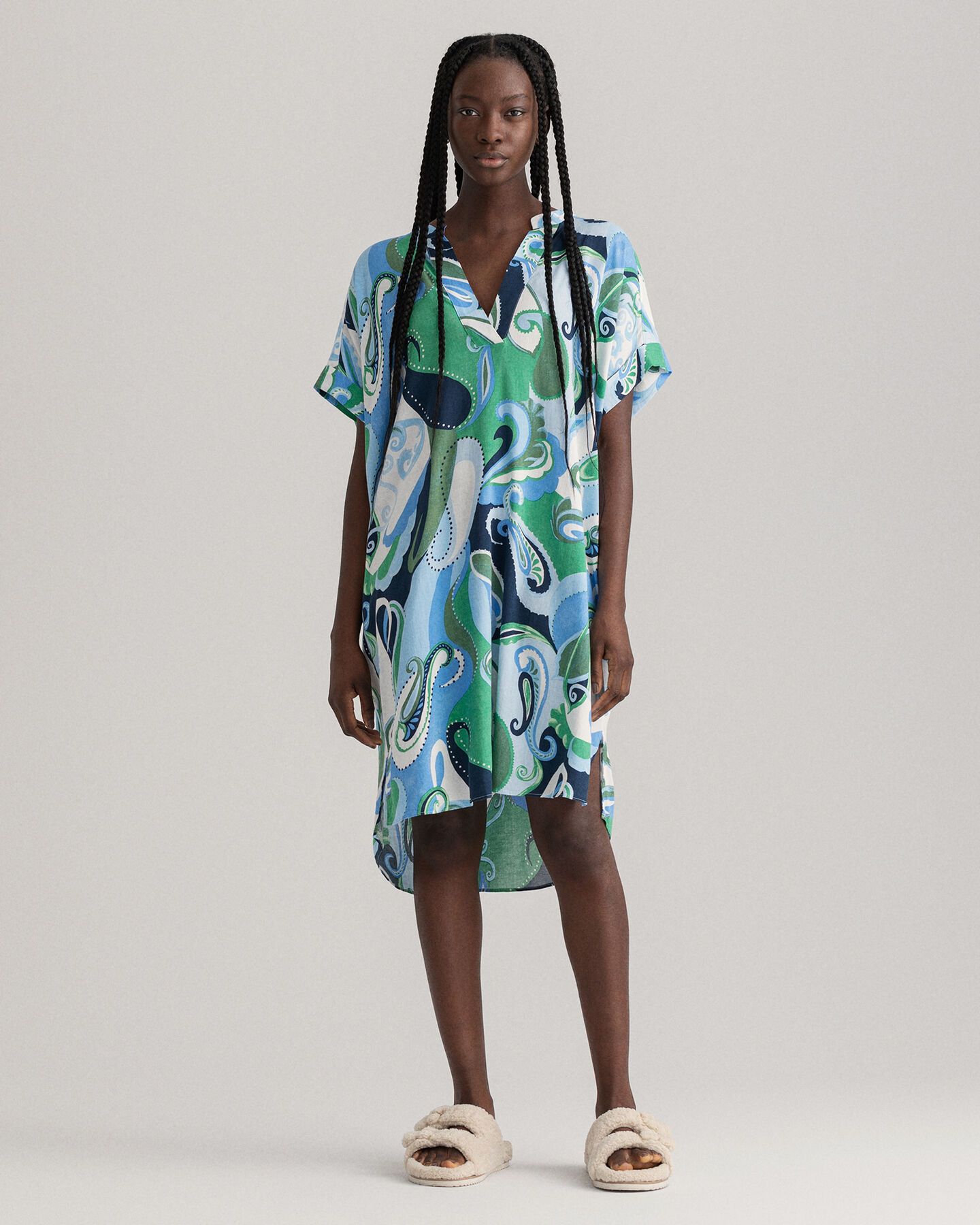 Tunique à motif cachemire