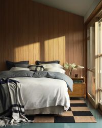 Housse de coussin Magnified Check