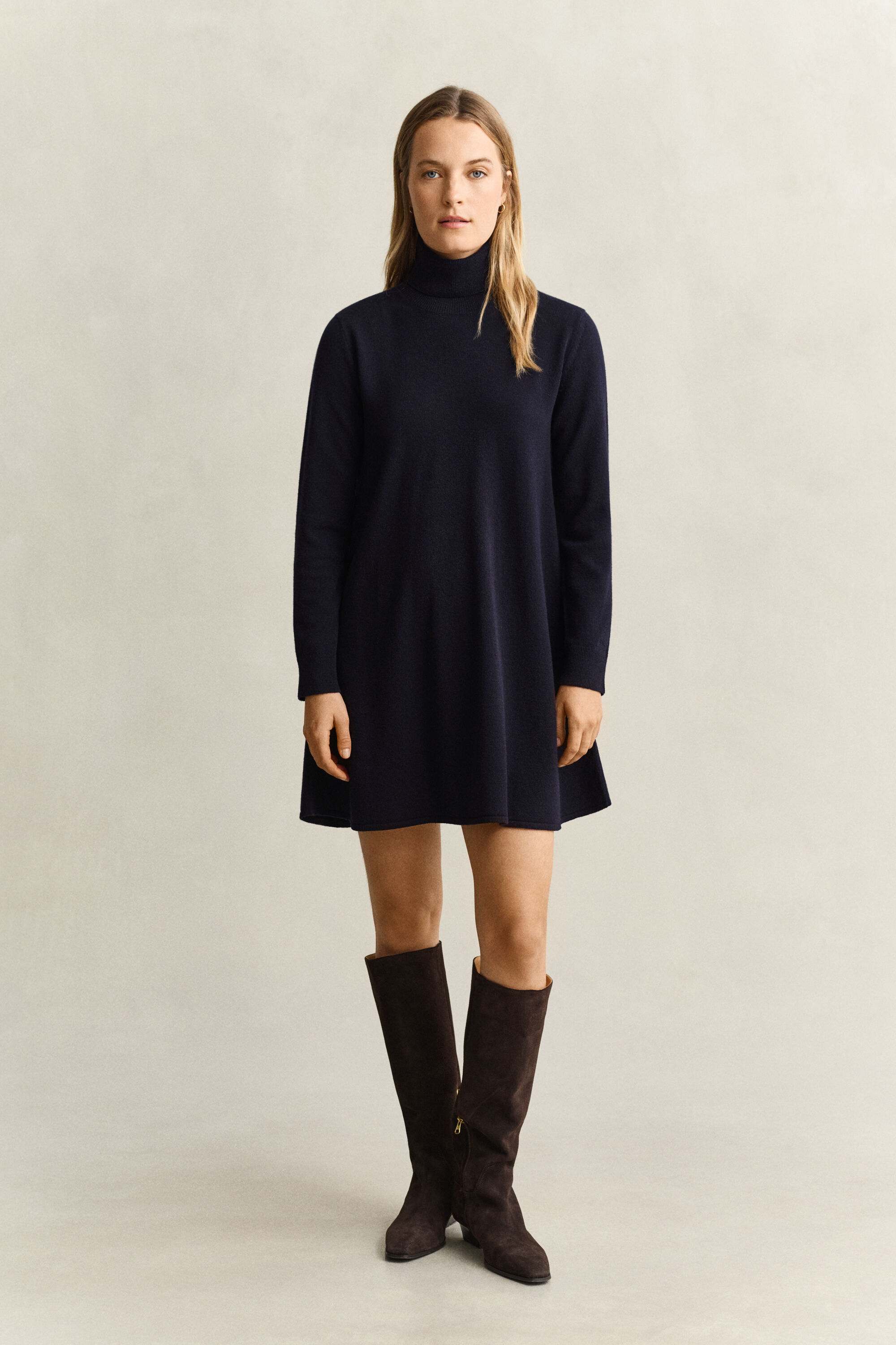 Robe en laine d'agneau ultrafine