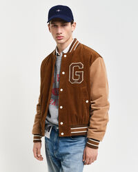 Veste Varsity de GANT en velours côtelé