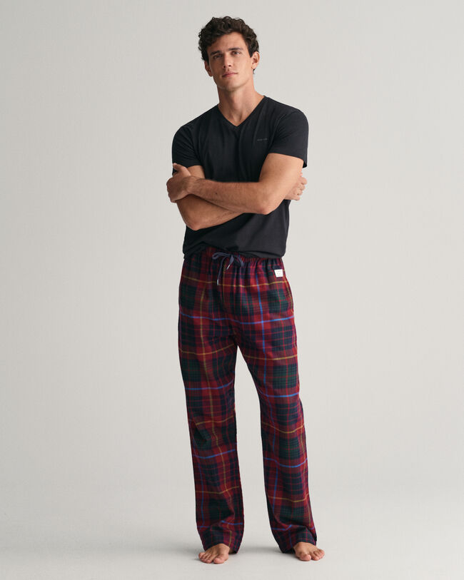 Pantalon de pyjama à carreaux