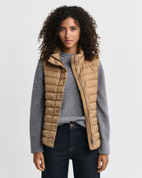 Lichte donsbodywarmer