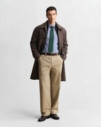 Chemise coupe regular en popeline à rayures classique