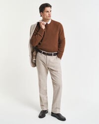 Pantalon de costume slim fit en Donegal