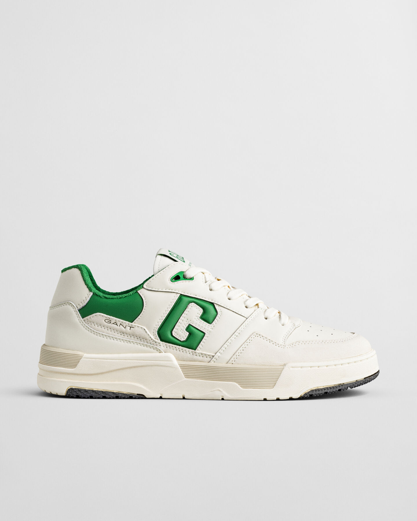 Brookpal sneakers met leer en su&egrave;de