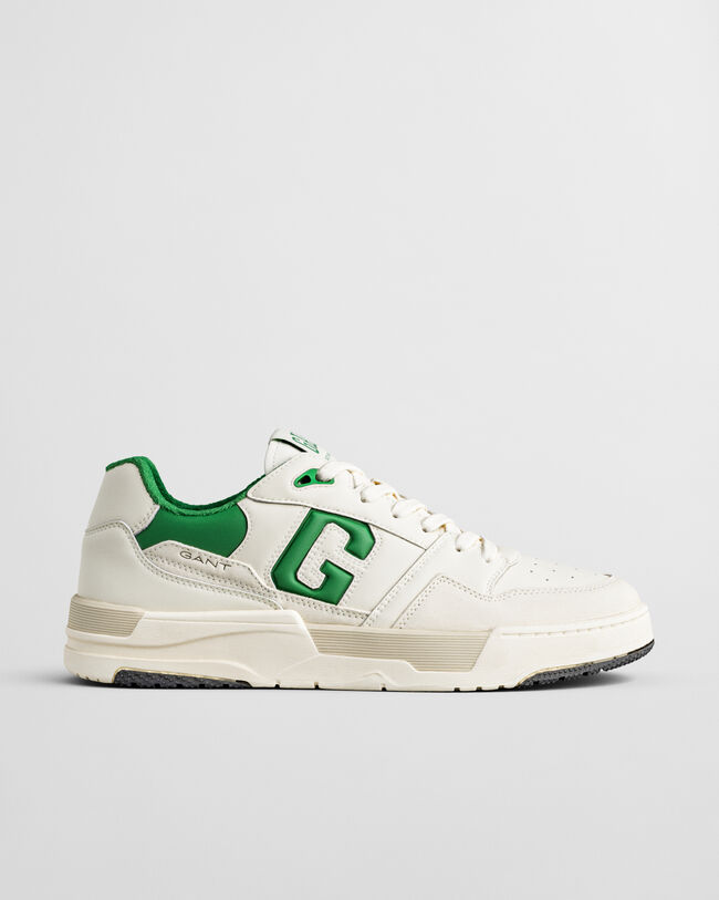 Brookpal sneakers met leer en su&egrave;de