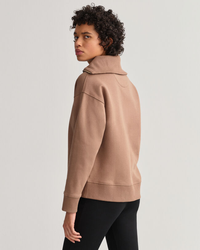 Icon G Essential sweater met korte rits