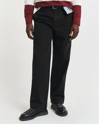 Relaxed Fit chino van katoenkeper