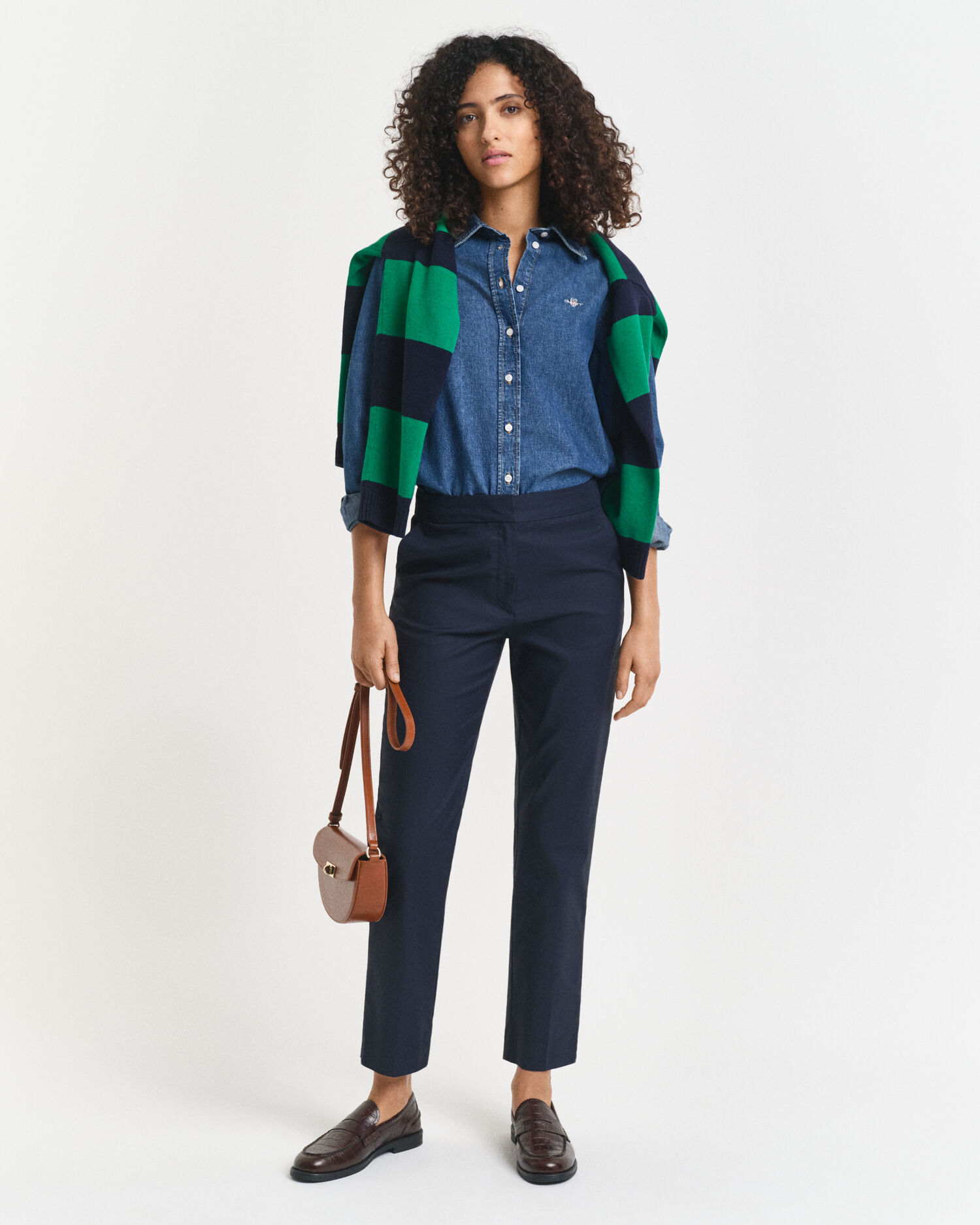 Chemise coupe regular en denim