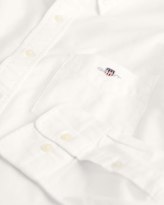 Relaxed Fit Oxford-hemd