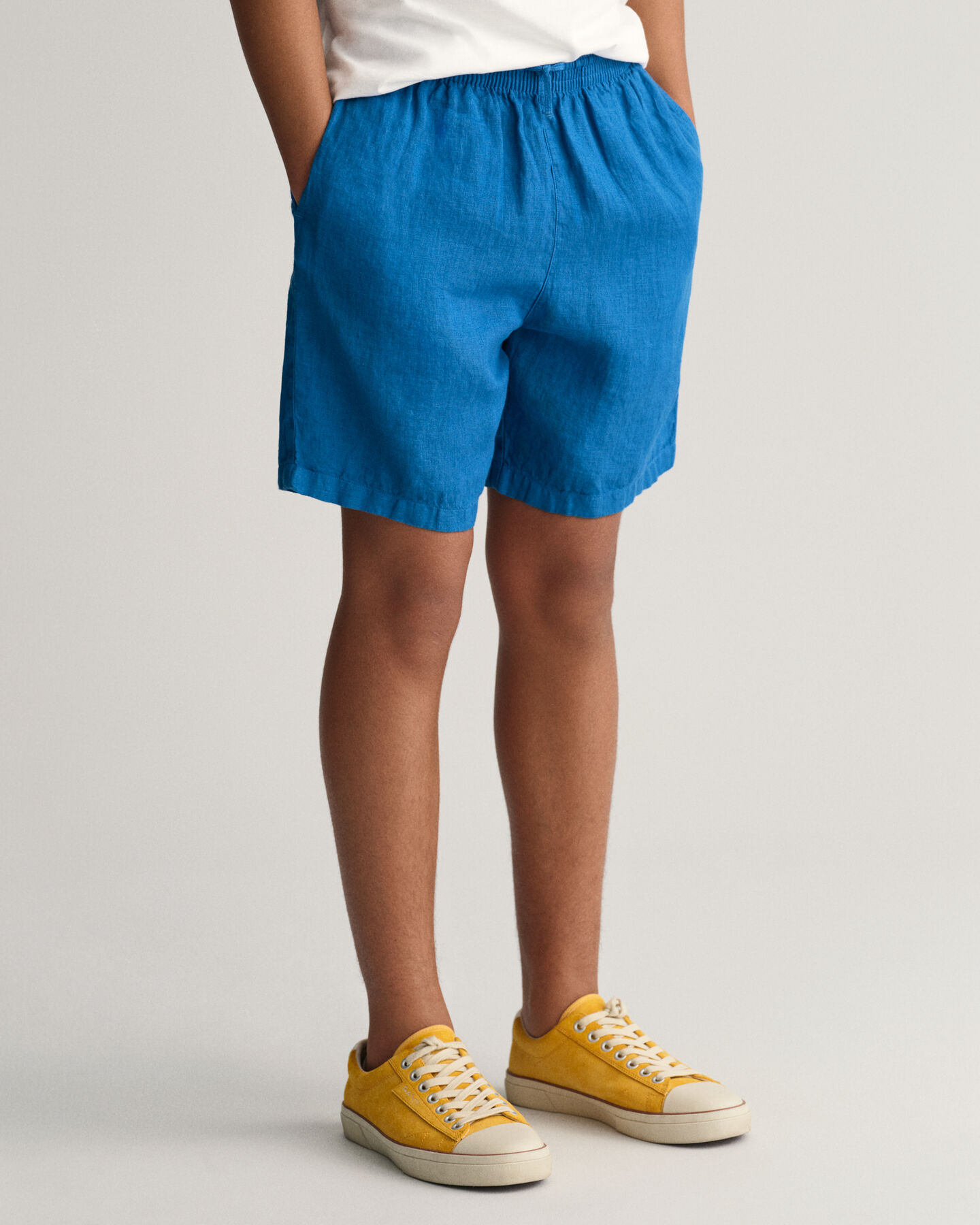 Teens linnen short