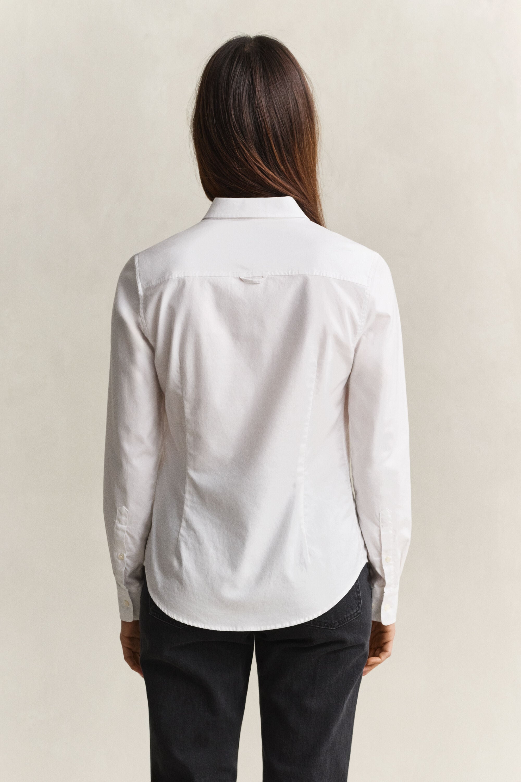 Classic Slim Oxford-hemd met stretch