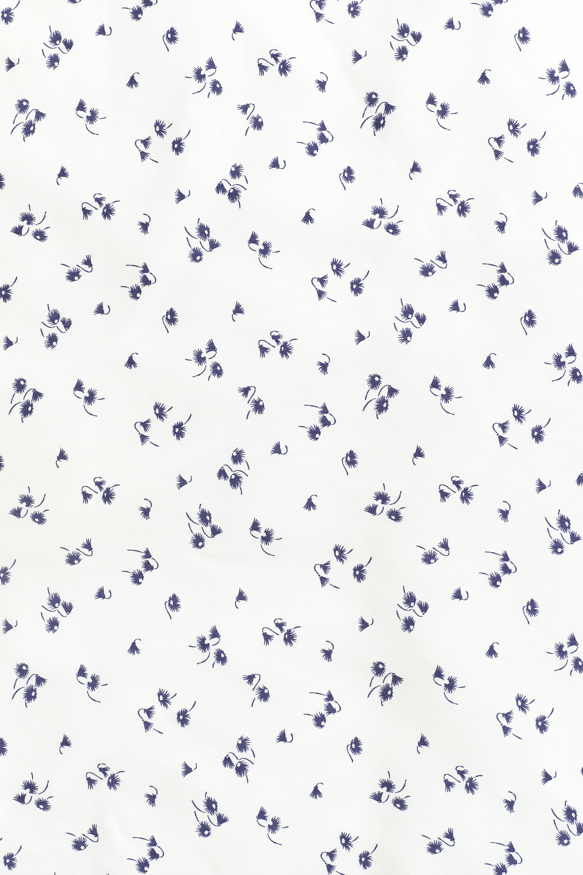 Parure de lit simple à petites fleurs