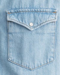 Chemise relaxed fit en denim Western