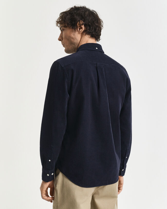 Regular Fit corduroy hemd