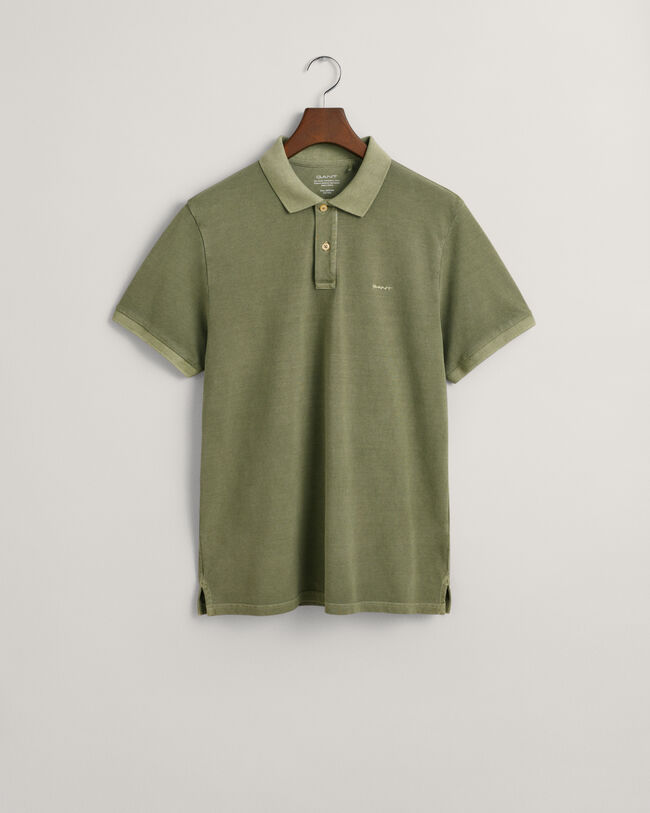 Sunfaded piqu&eacute; poloshirt