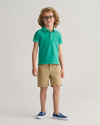 Kids Sunfaded piqu&eacute; poloshirt