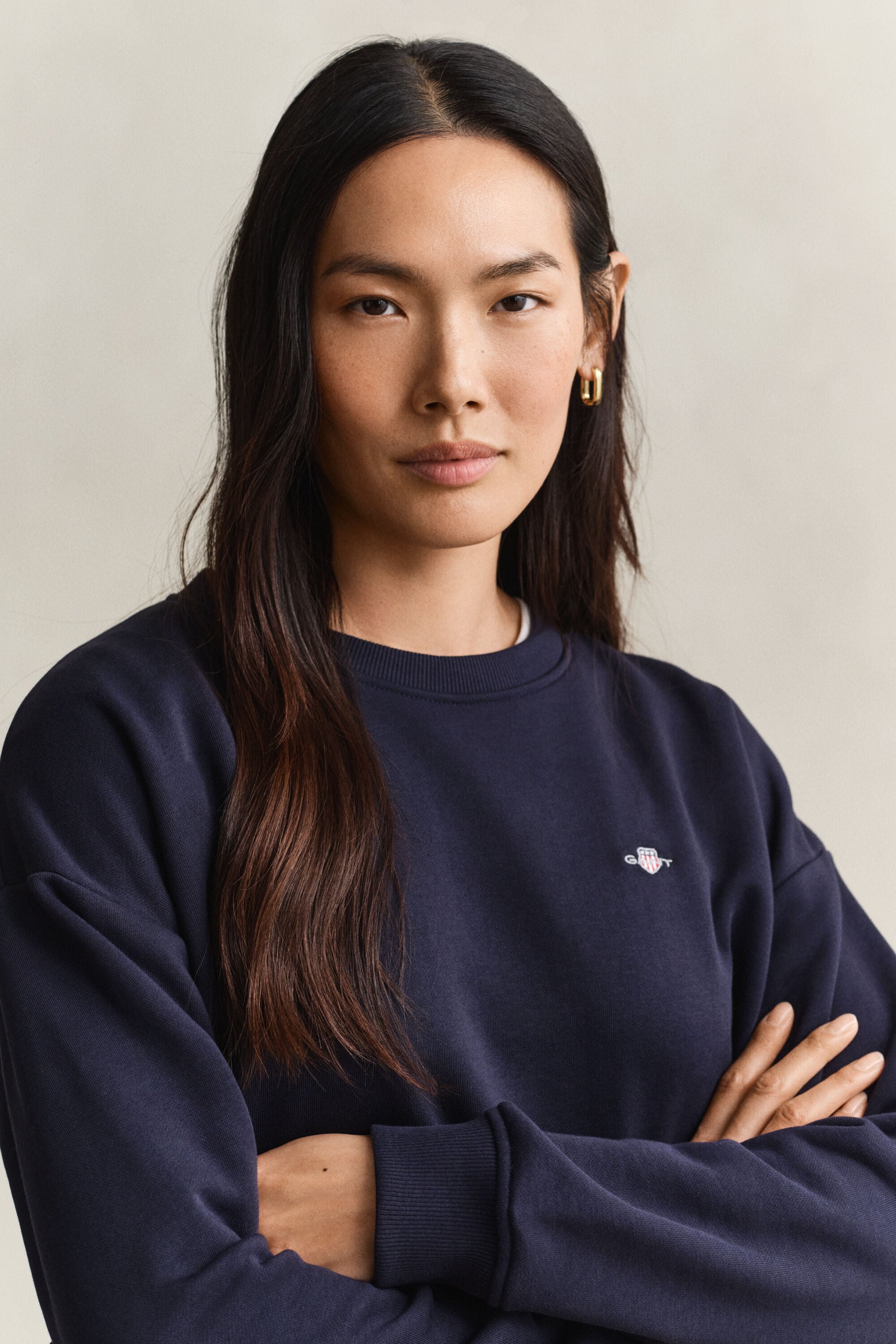 Sweat-shirt avec écusson