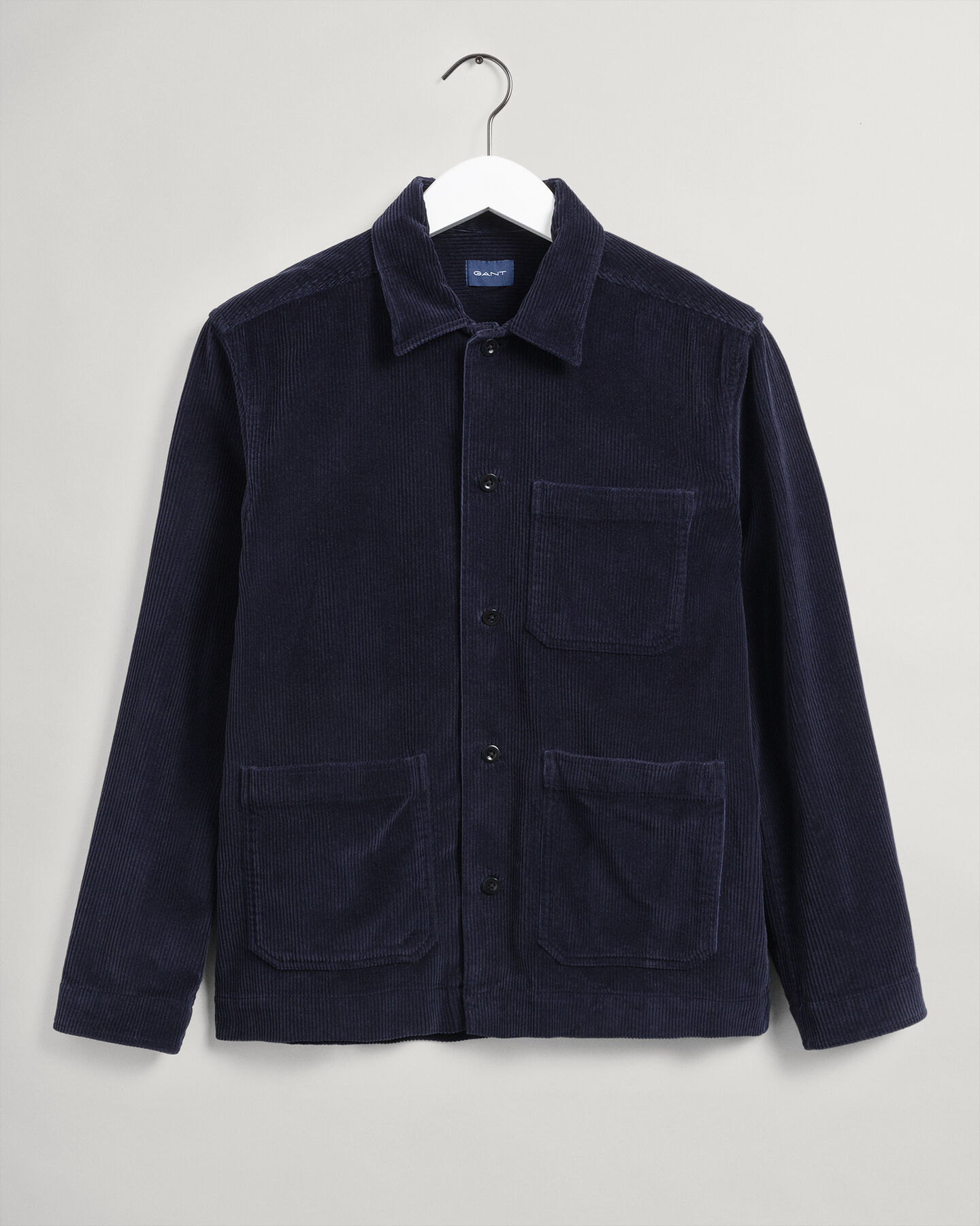 Surchemise en velours côtelé