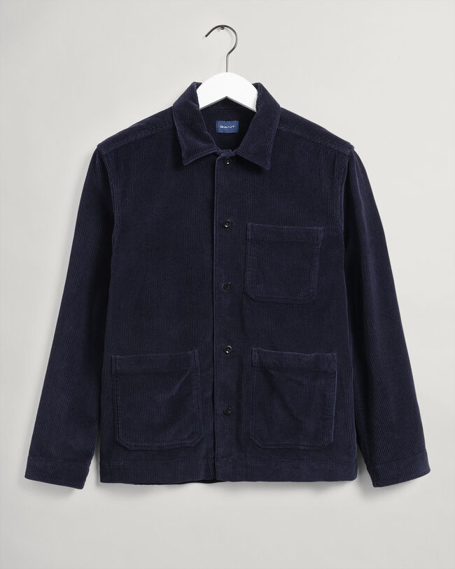 Surchemise en velours côtelé