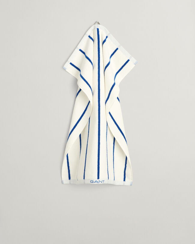 Gestreepte handdoek 50x70 cm