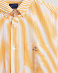 Regular Fit hemd van poplin met strepen