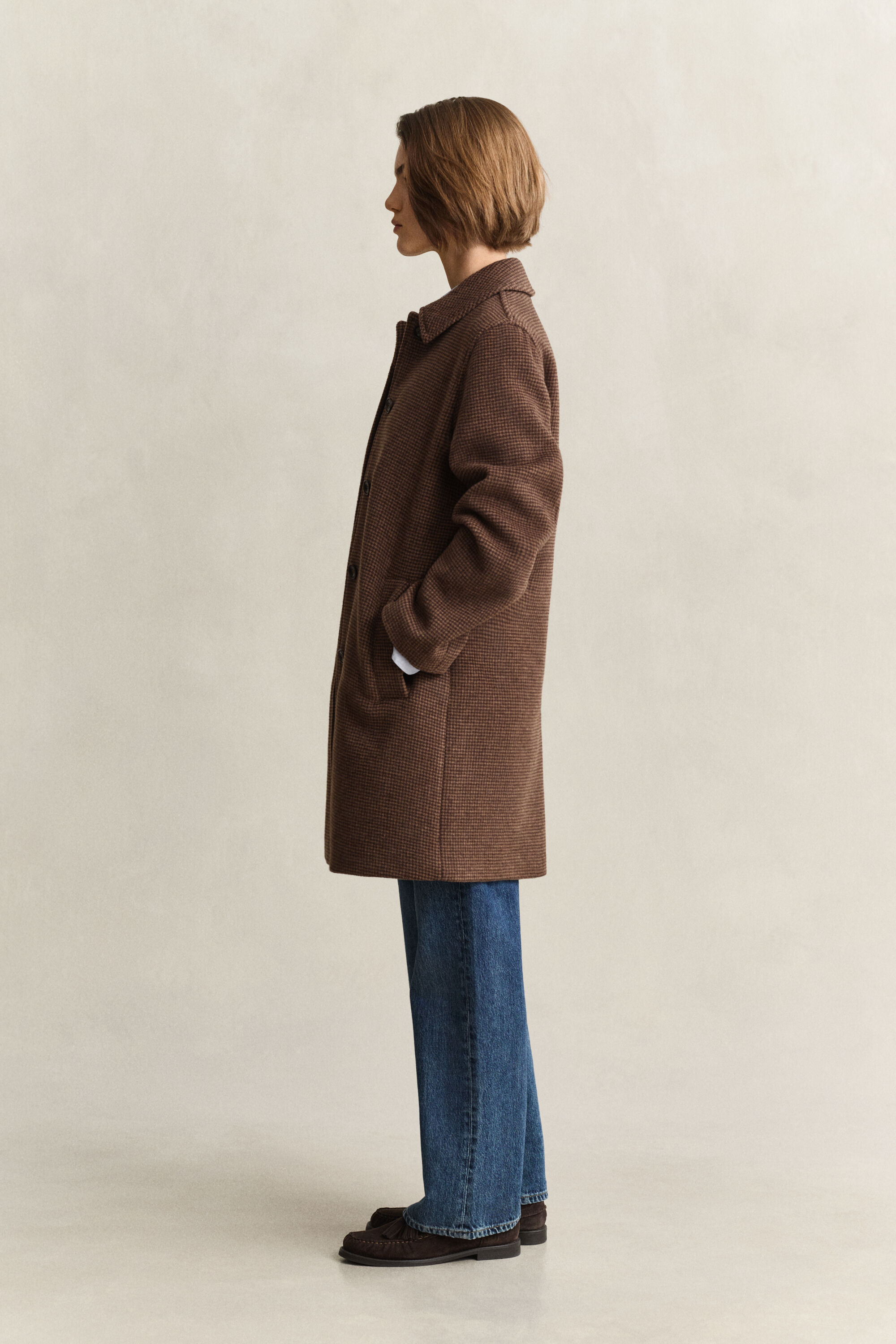 Car Coat van wolmix