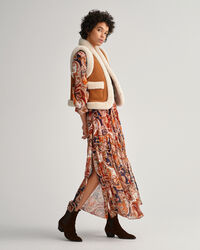 Bodywarmer van lamswol