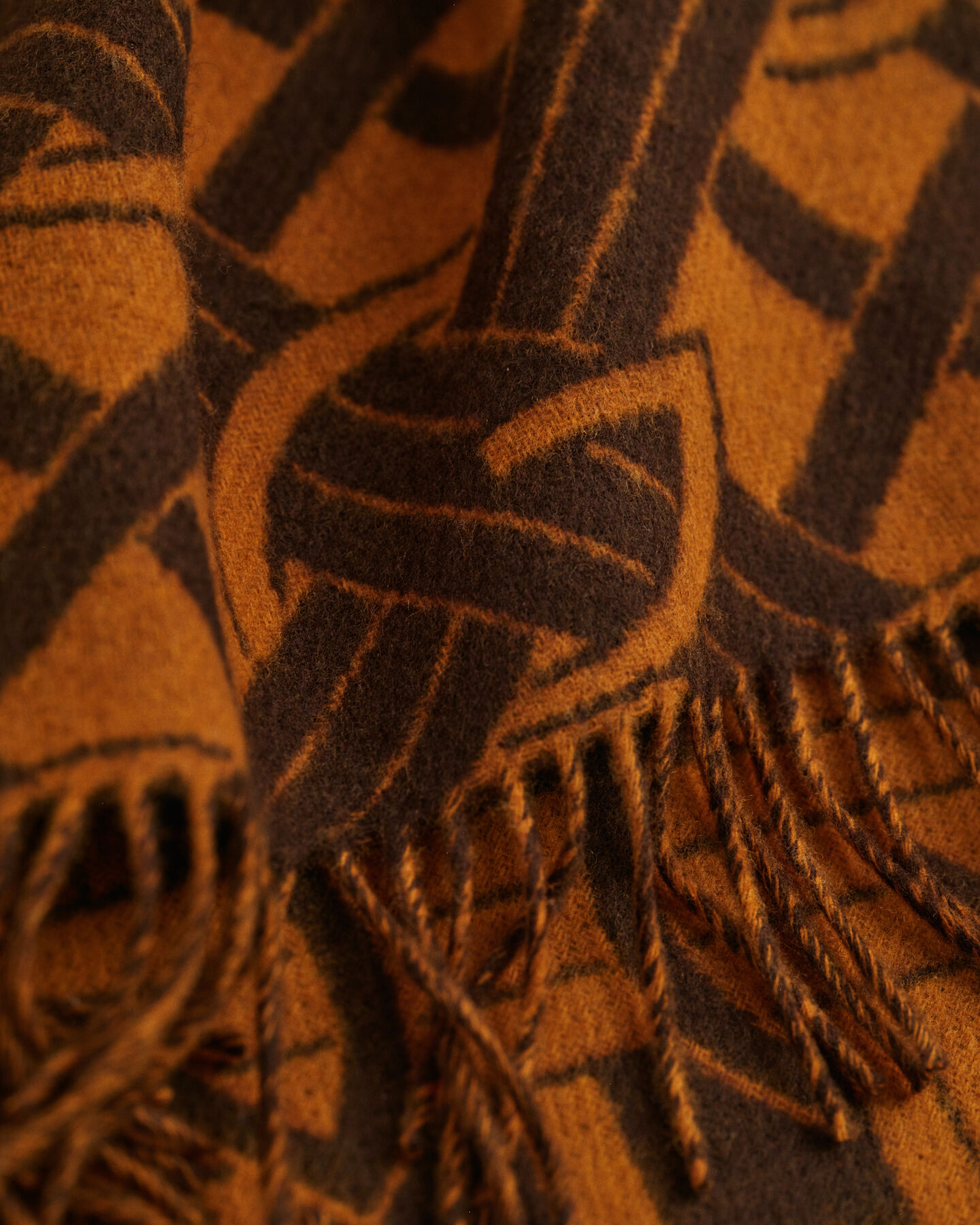 G Patterned geweven sjaal