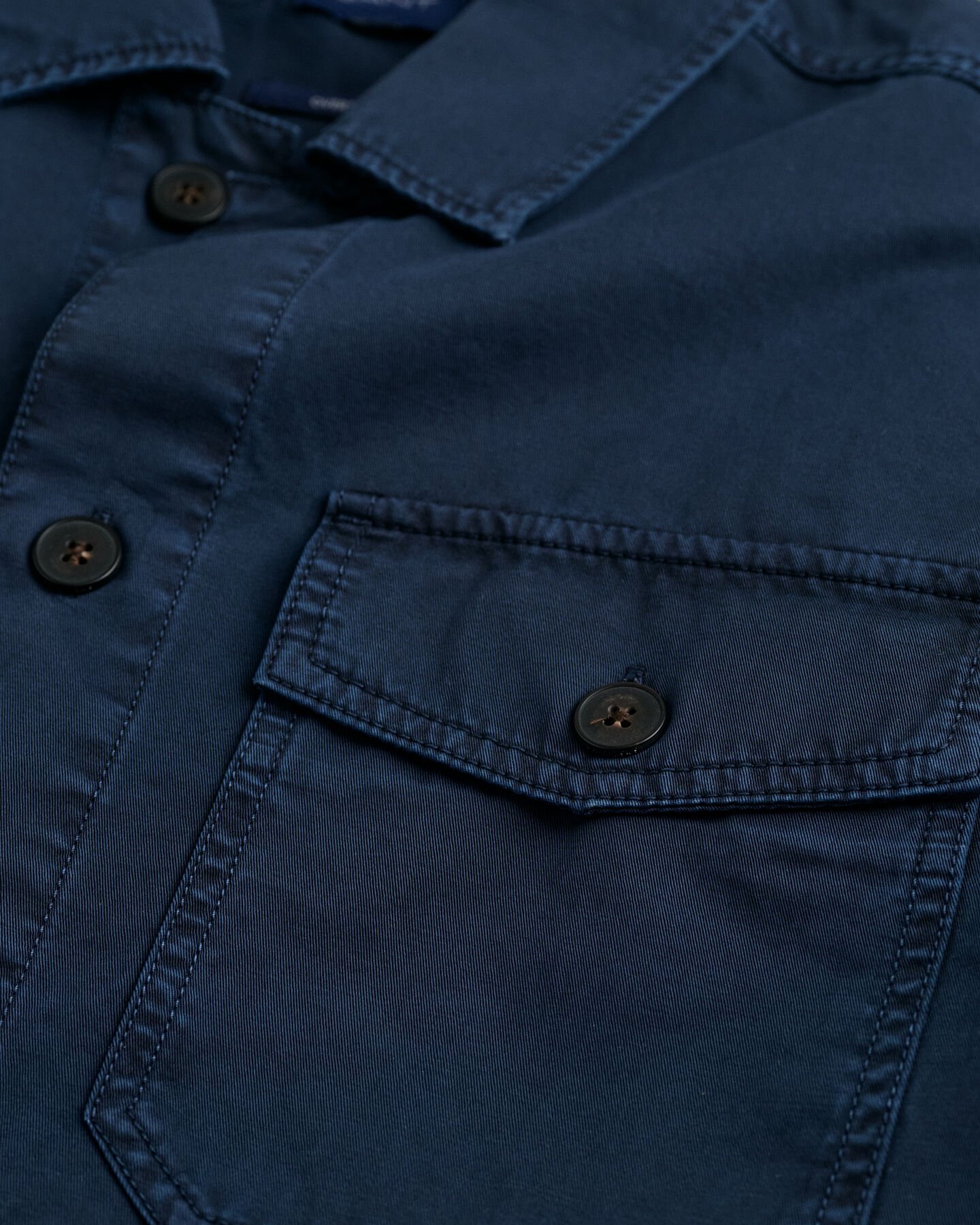 Speciaal geverfd Twill overshirt