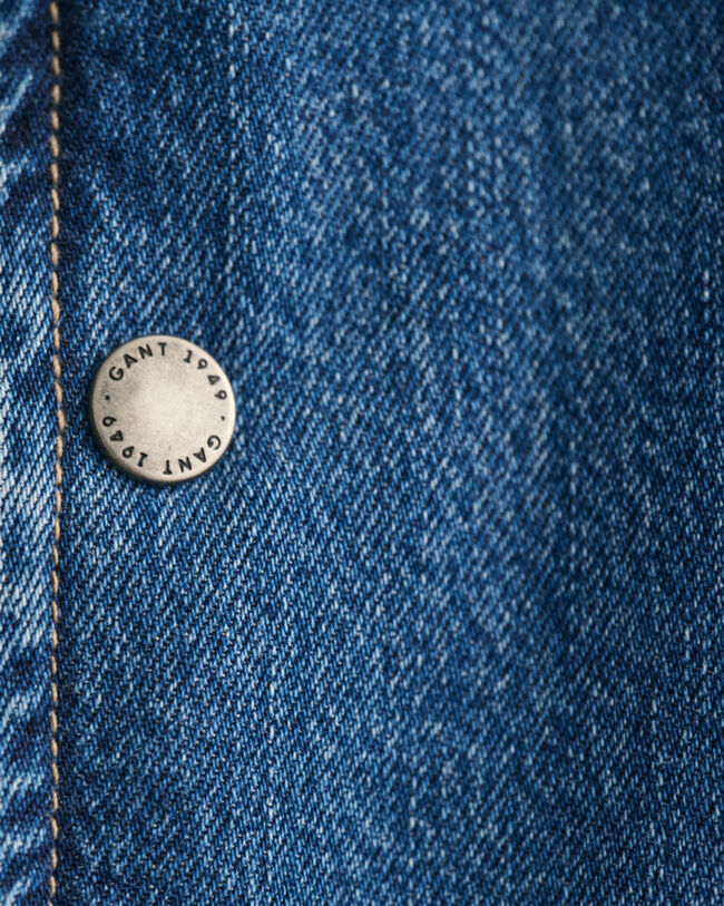 Veste en denim Varsity