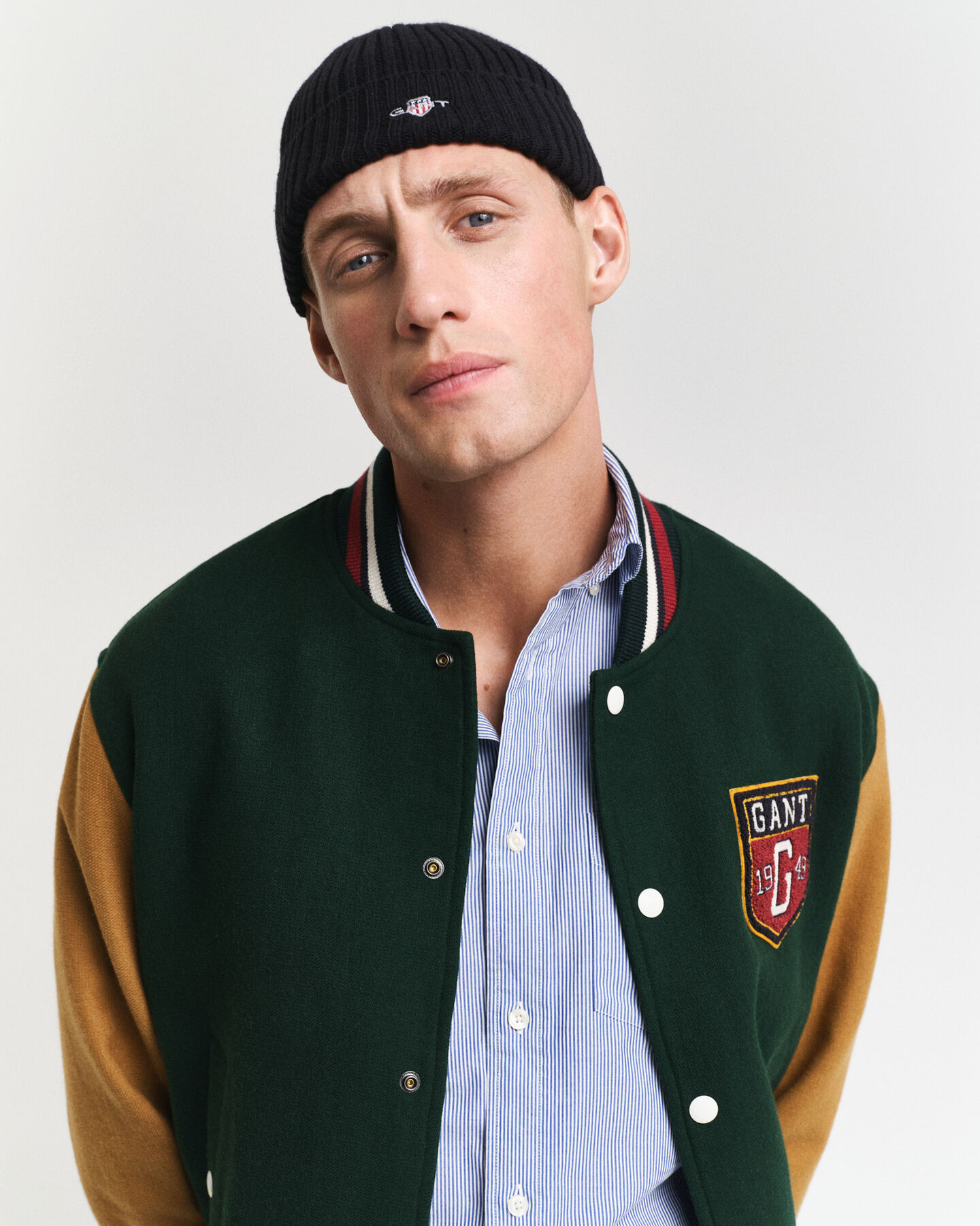 Varsity Jacket van wolmix