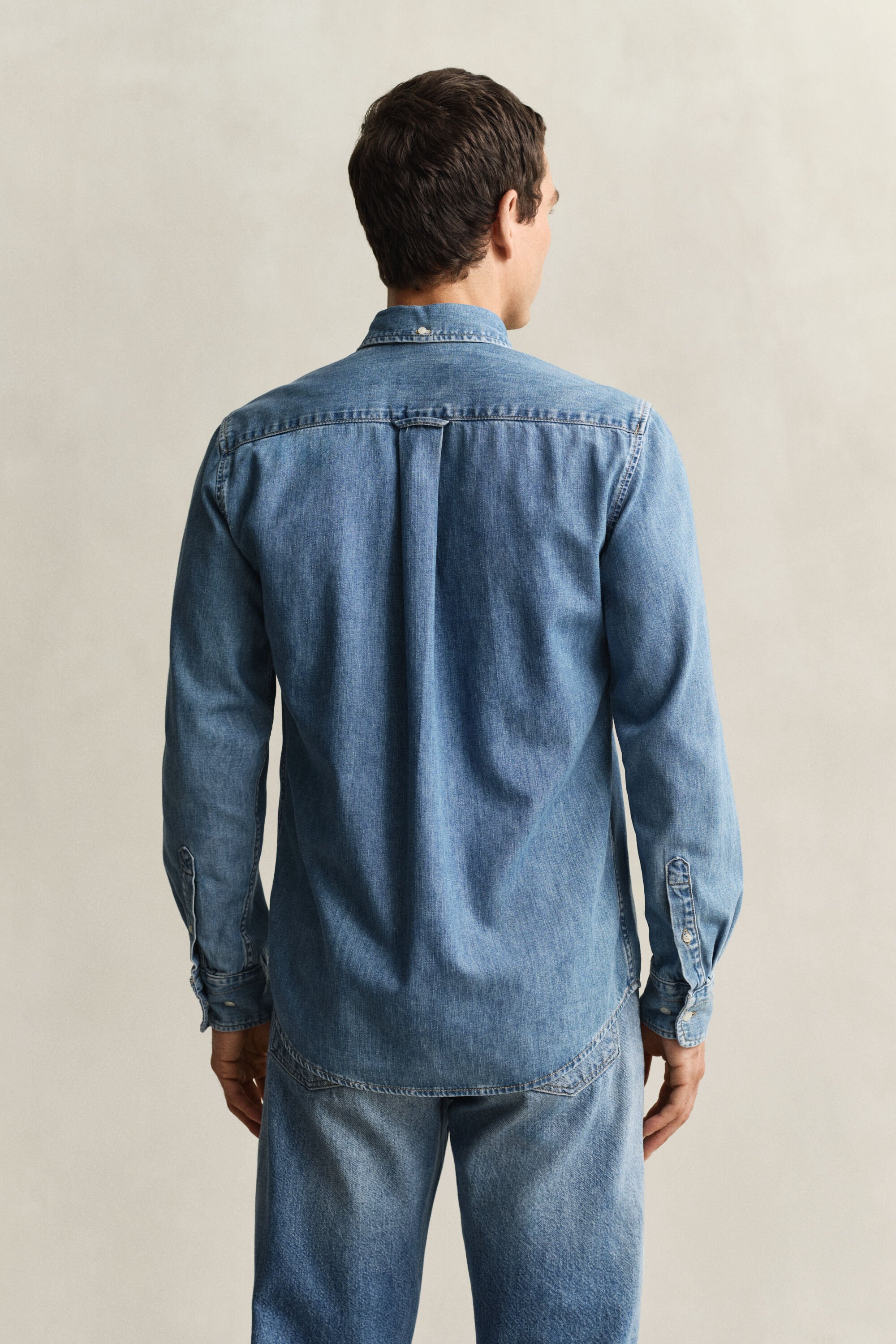 Regular Fit denim hemd