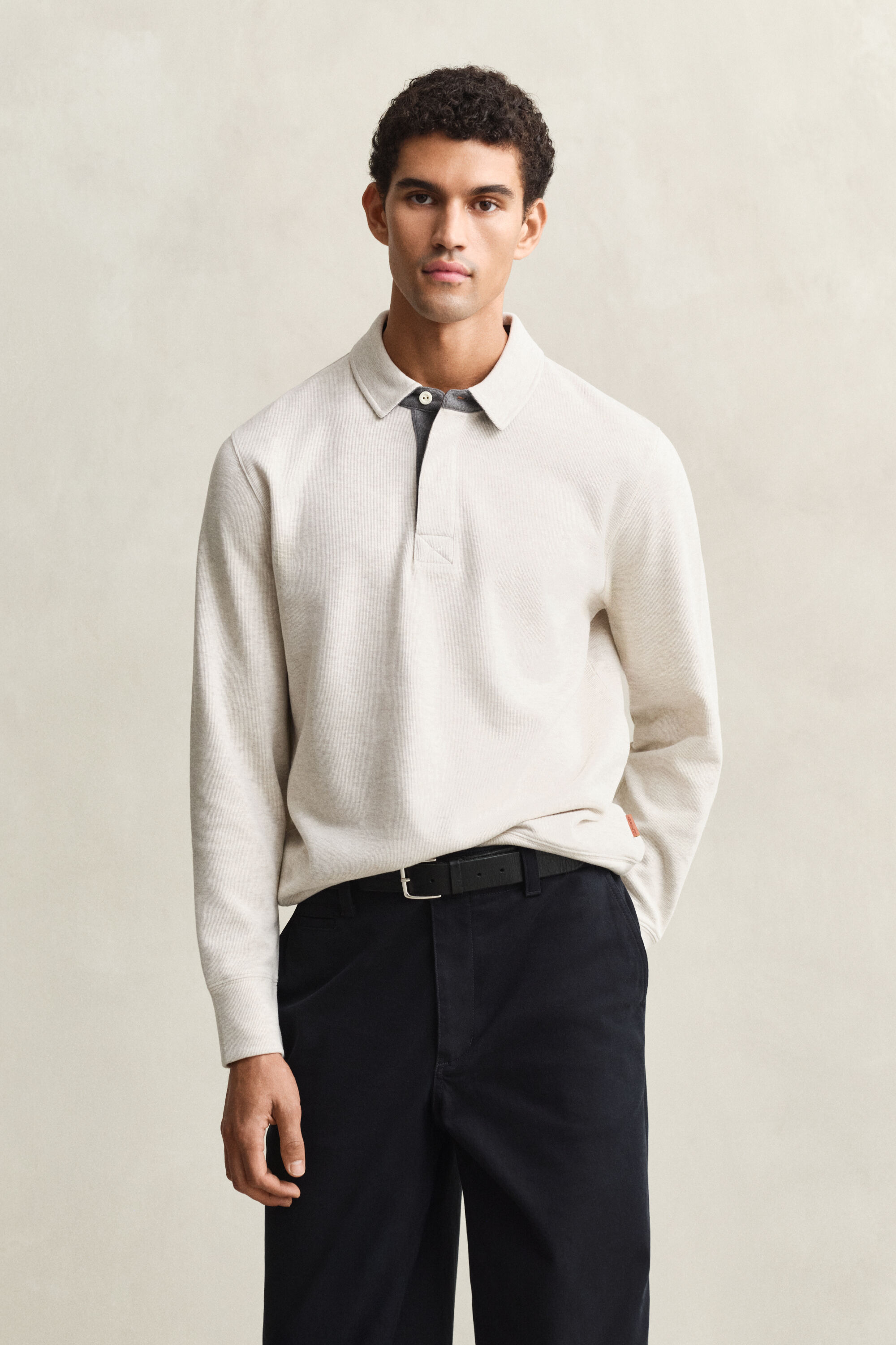 Light Sacker Rib polosweatshirt