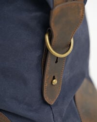 Duffeltas van gewaxt katoen