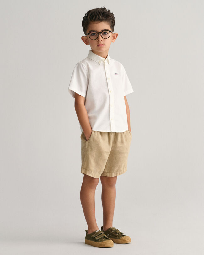 Kids linnen short