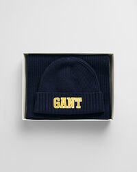 GANT Graphic beanie & sjaal in cadeauverpakking