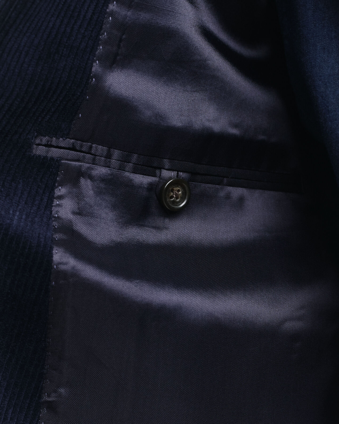 Slim Fit corduroy kostuumjasje