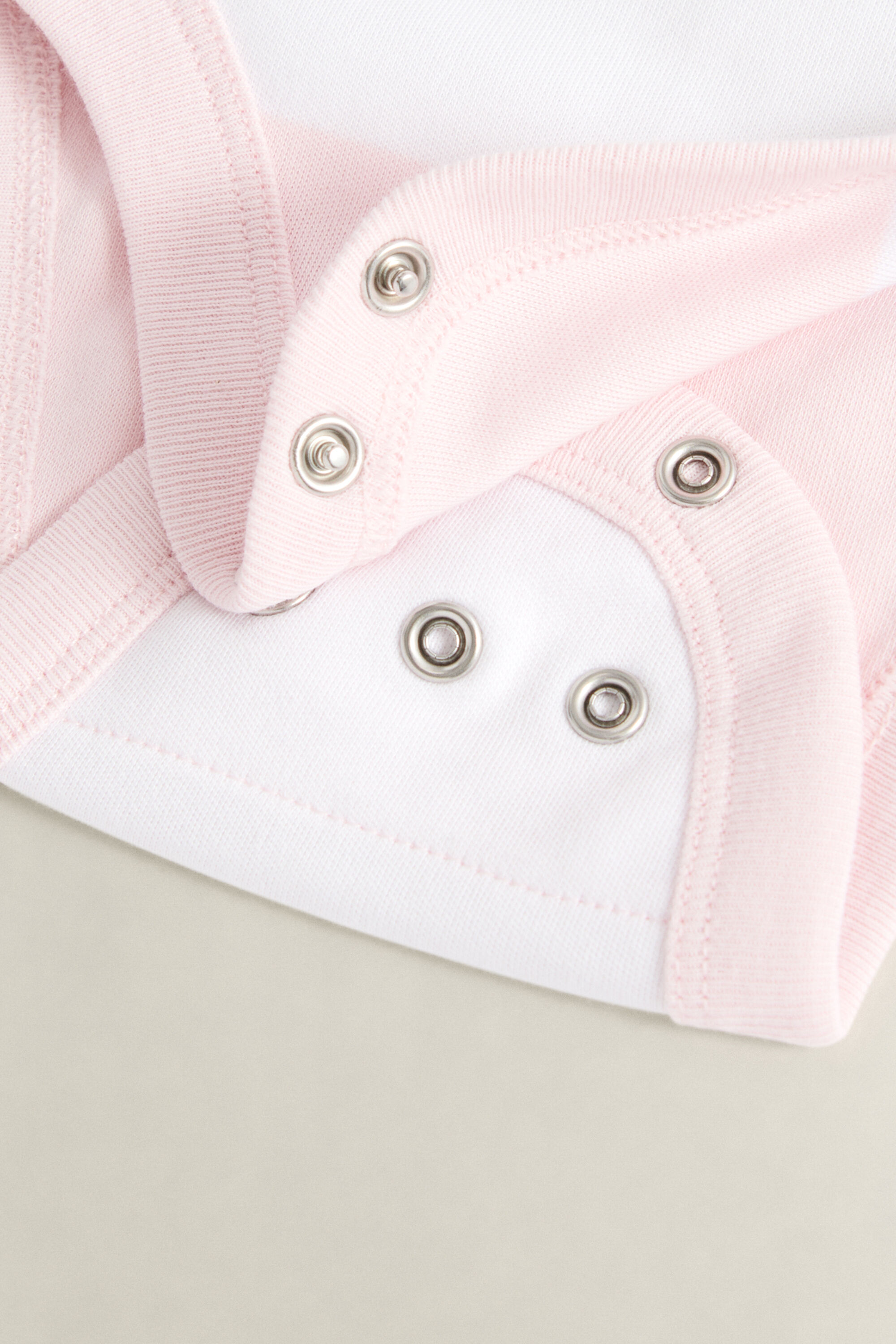 Lot de 2 barboteuses rayées pour bébé