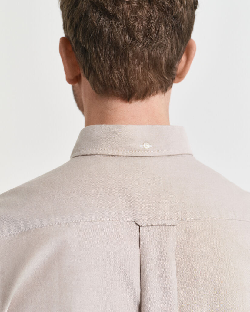 Chemise coupe regular en coton Oxford classique