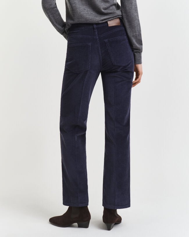 Flared corduroy jeans
