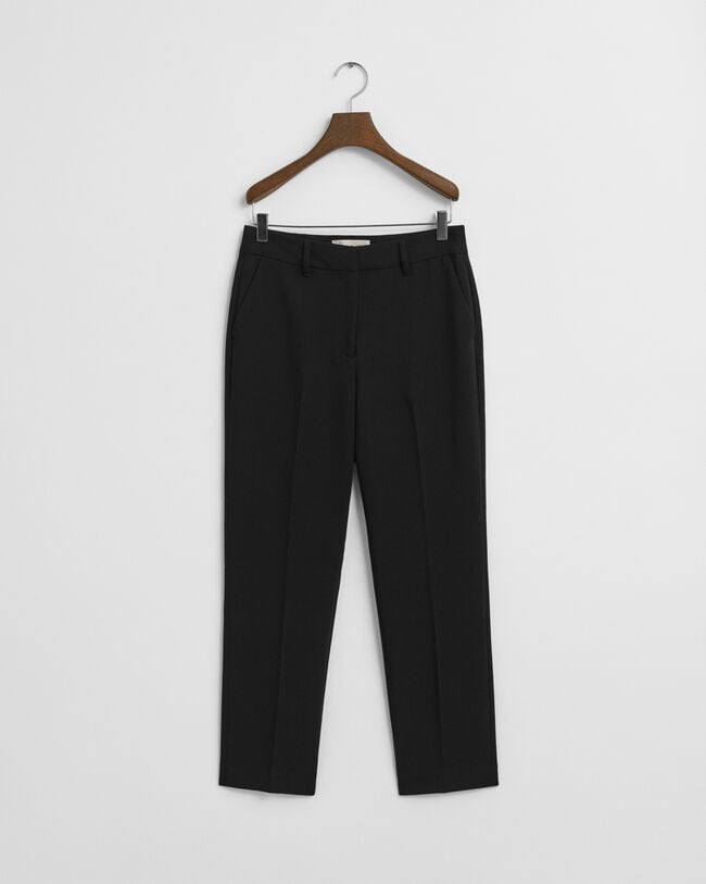 Pantalon habillé coupe slim fluide