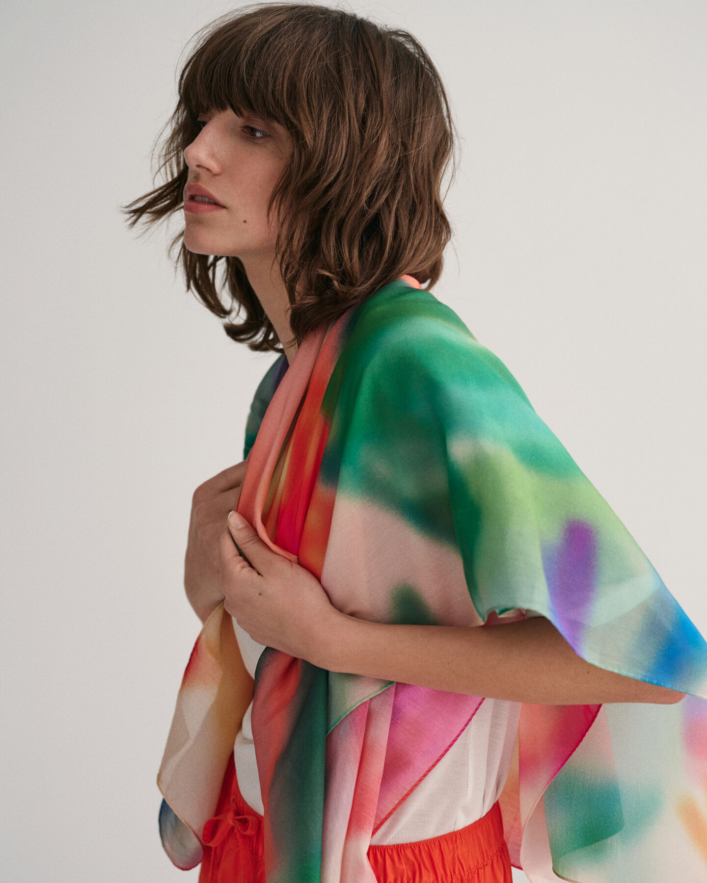 Sarong van katoen en zijde