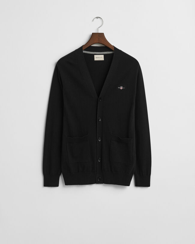 Klassieke katoenen vest met V-hals