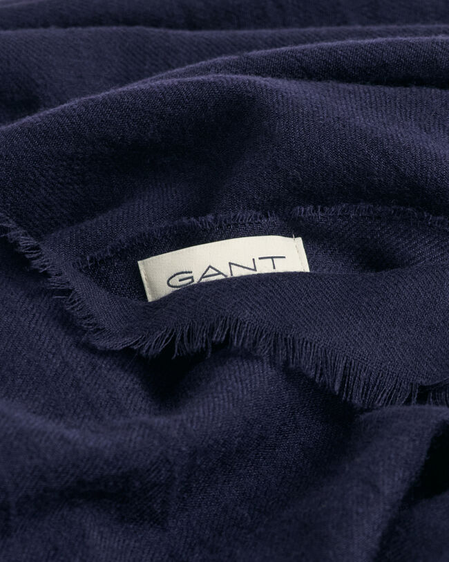 Lichte geweven sjaal van merinoswol