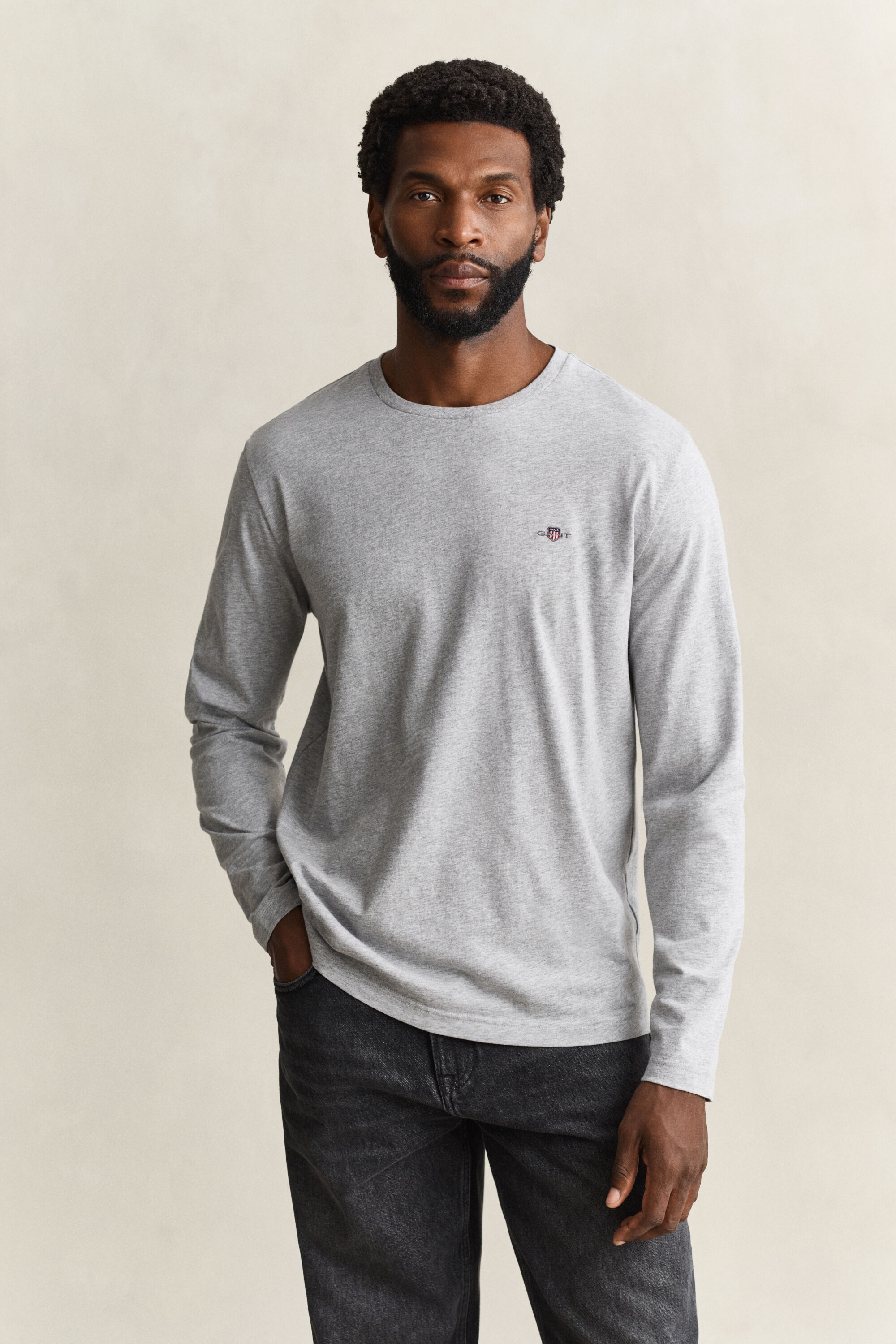 Shield T-shirt met lange mouwen