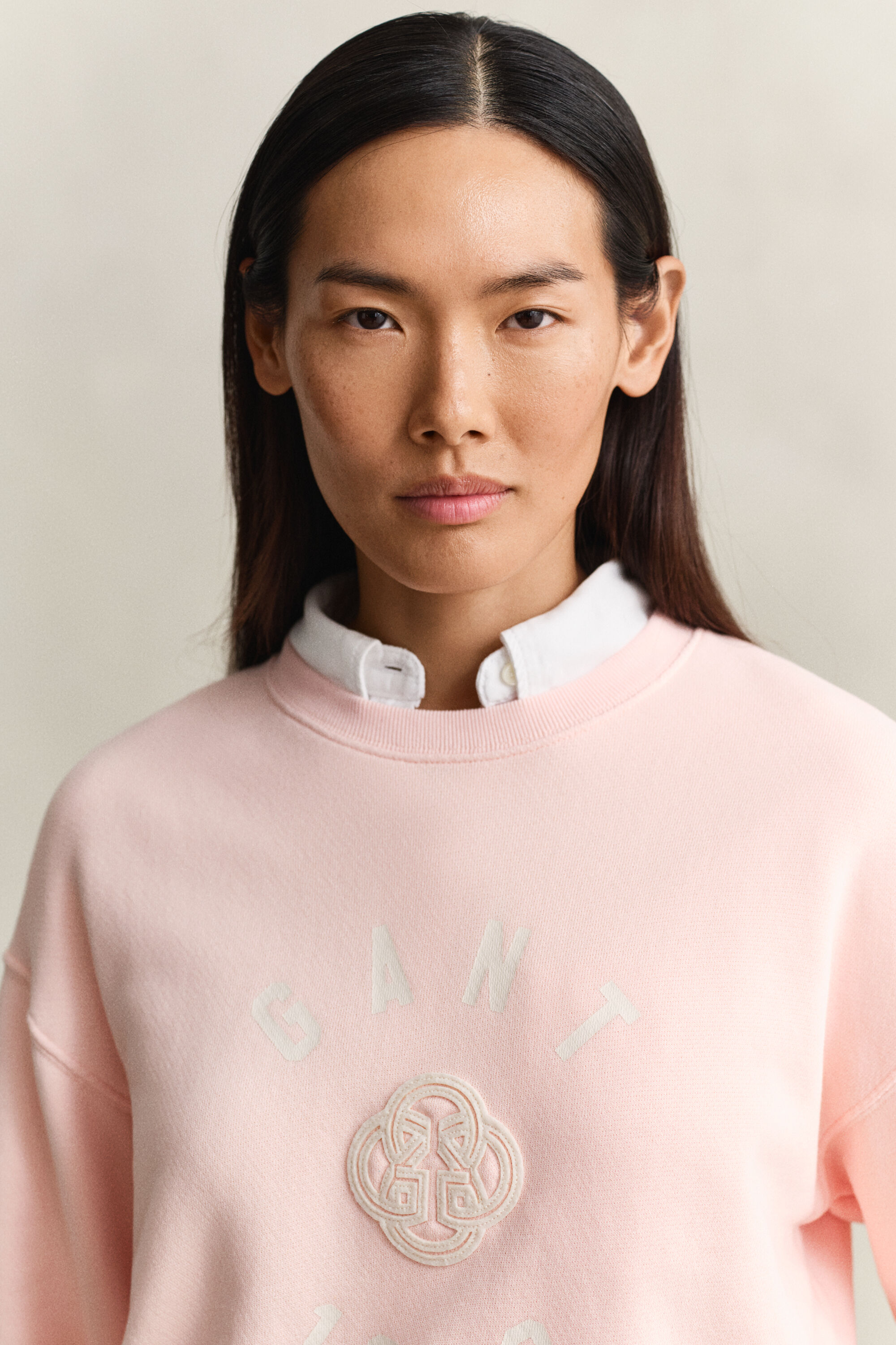 Graphic sweatshirt met ronde hals