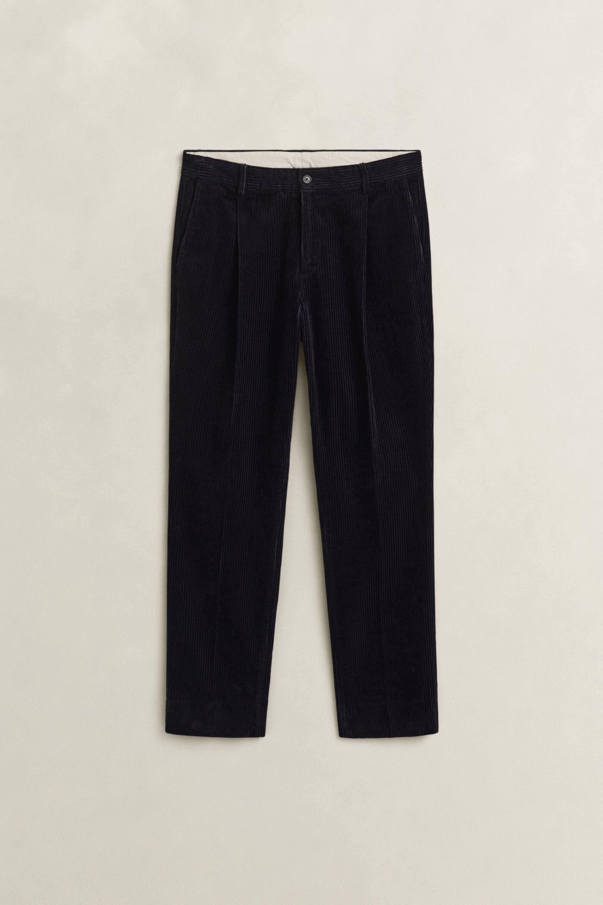 Pantalon de costume en velours côtelé