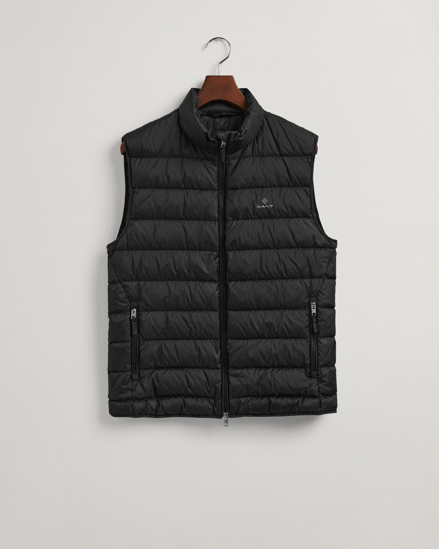 Lichte donsbodywarmer