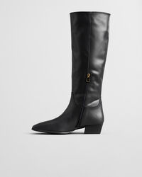 Bottes hauteur genou en cuir Bassotte